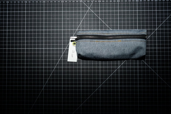 Trousse en jeans