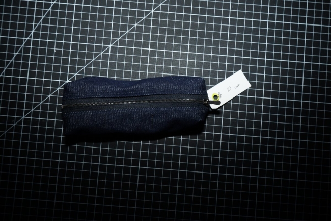 Trousse en jeans